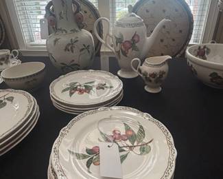 Set of orchid pond by Noritake