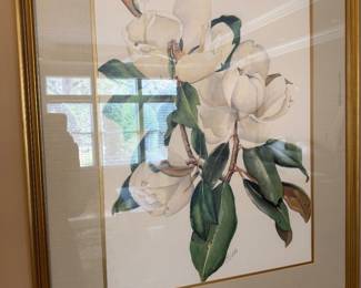Print of magnolia