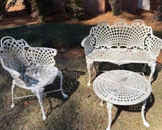 1950 aluminum 3 piece set