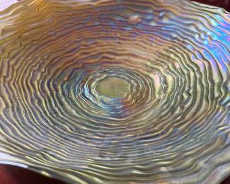 Handmade glass bowl