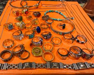 Various costume, fine jewelry etc…