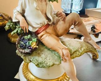 capodimonte guiseppe g calle 1959 porcelain figure.