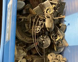 Antique Clock Parts