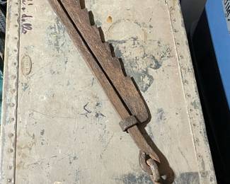 antique Cast Iron Trammel