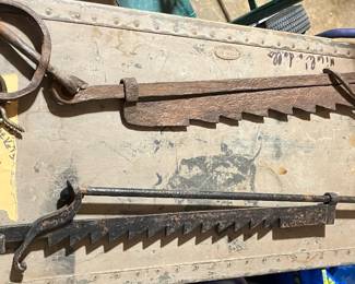 Antique Cast Iron Trammels