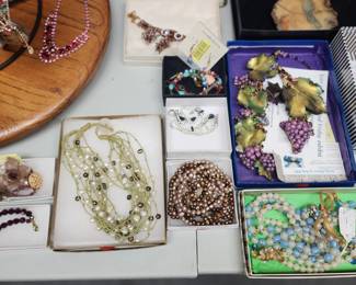 Eclectic Modern and Vintage Costume Jewelry - many hand made by high end jewelry artists