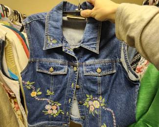 Lots of cute clothing with embroidery!