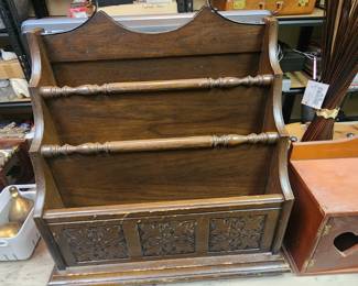Vintage Magazine Rack