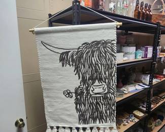 MOOOOOOO!   Cattle Canvas Decor!