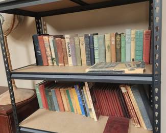 Lots of Vintage books - fiction, how to, automotive