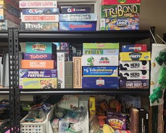 Lots of Family Board Games, Dice Games, Cards