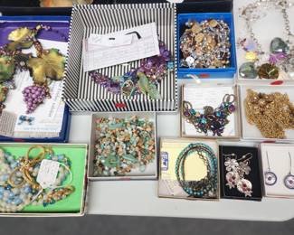 Eclectic Modern and Vintage Costume Jewelry - many hand made by high end jewelry artists