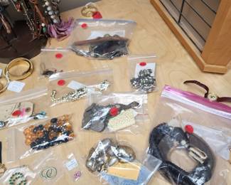 Eclectic Modern and Vintage Costume Jewelry - many hand made by high end jewelry artists