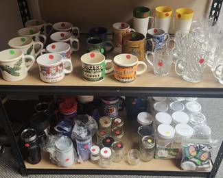 Coffee and Soup Mug, Glass Drinkware, Canning Jars, Travel Mugs