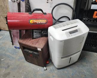 Heaters and Dehumidifier