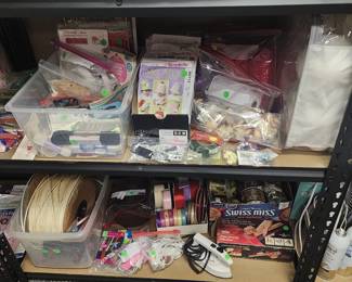 Arts & Crafts - Sewing Notions, Ribbon, Styrofoam Balls, Upholstery Tools/Supplies