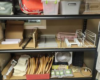 Wall Mountable Shelves & Organizers, Door Hooks, Fridge Can Rack, Wood Hangars, Closet Hanging Shoe Rack and more!