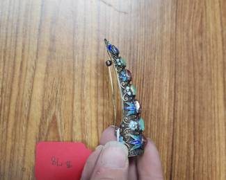 Super Unique Brooch with stones!