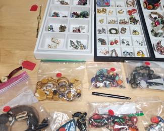 Eclectic Modern and Vintage Costume Jewelry - many hand made by high end jewelry artists