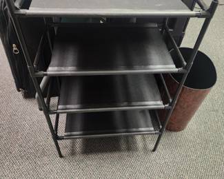 Shoe Rack and Waste Bin