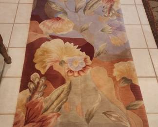 100% Wool Pile Area Rug - SOFT and THICK!