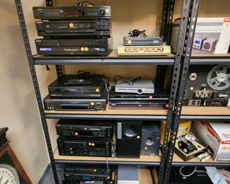 Lots of Vintage Stereo Equipment - Sony, Pioneer, JVC, and much more! 