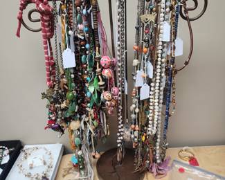 Eclectic Modern and Vintage Costume Jewelry - many hand made by high end jewelry artists