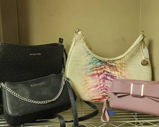 Brahmin, Michael Kors, and Betsy Johnson Purses