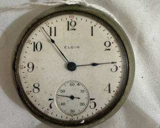 Working Elgin pocket watch.