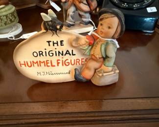 Rare Hummel Dealer Plaque Sign