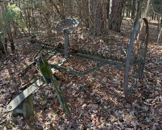 Pre Sell item priced at 200.00. 2 cool lawn art tractor pieces. 