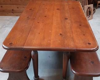 Large Drop Leaf Family Table