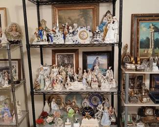vintage porcelain figures
