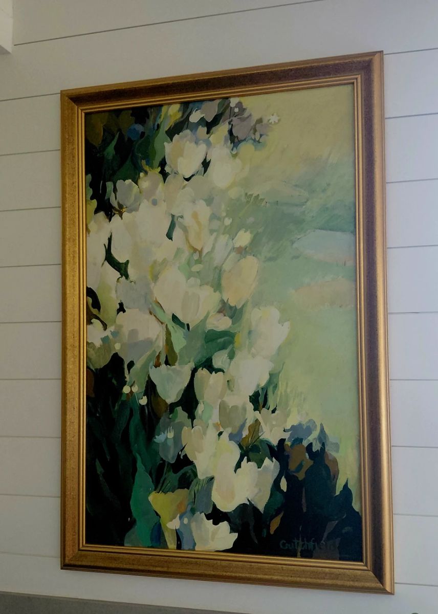 Carol Critchfield  Floral Painting
Acrylic 
52x35
$2,000