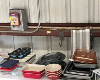Baking Pans (metal and glass) 