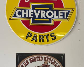 Metal signs 