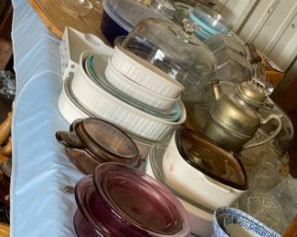 Glass Casserole pans 