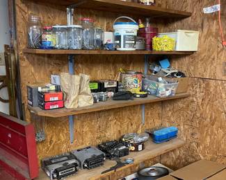 Screws, bolts, nails, CBs