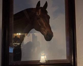 Framed Horse Portrait Bolero