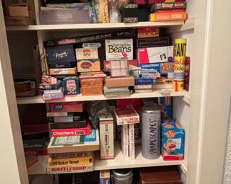 Collection of Vintage and Modern Board Games