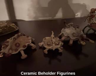 Ceramic Beholder Figurines