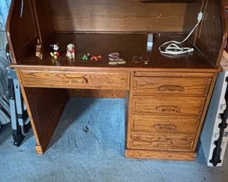 Sure Wood Roll Top Desk
