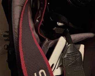 Canon EOS Camera Strap and Canon mm f or . STM Lens