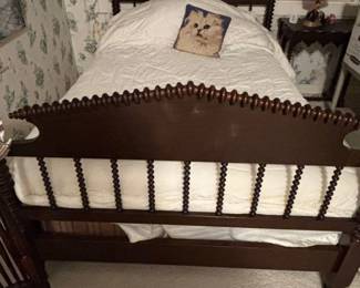 Antique Jenny Lind Spool Bed Frame