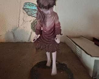 Fairy Figurine with Glittering Wings