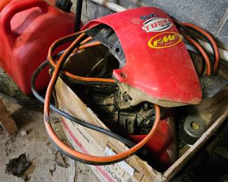 car parts, mufflers, etc