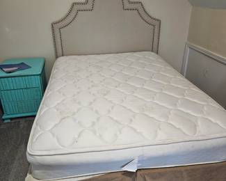 queen size bed and mattress
