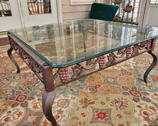 iron grape table