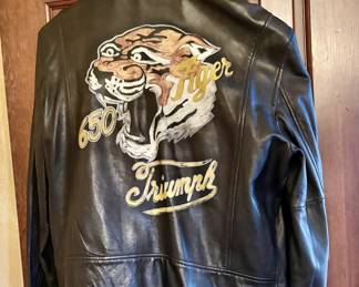 NICE TRIUMPH LEATHER JACKET