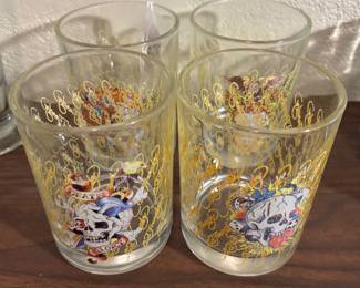 VINTAGE ED HARDY GLASSES